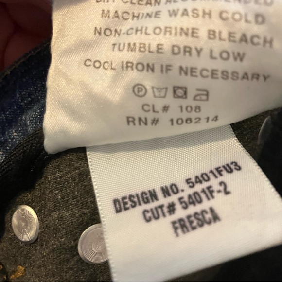 Vintage Y2K Joe’s Button Fly Long Fresca Jeans - Picture 12 of 13